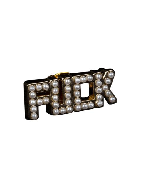Supreme Fuck Pin 'Gold'