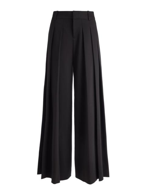 BLAIRE ULTRA LOW RISE PLEATED PANT