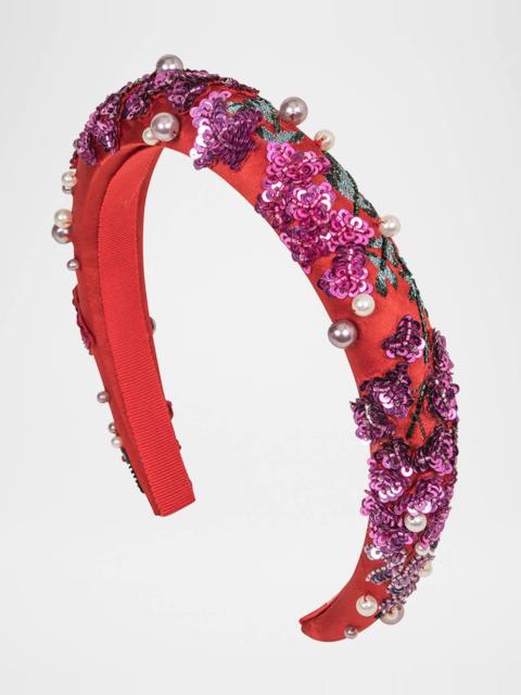 Rubina Pearly Embellished Headband