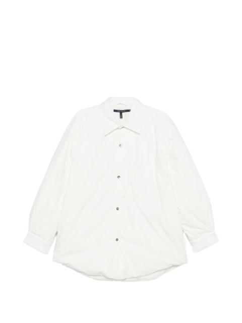 button fastening coat