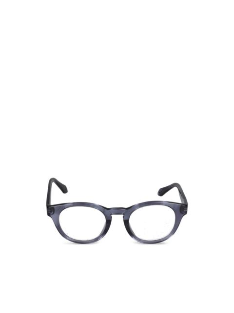 Striato round-frame sunglasses