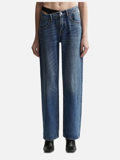 PRE-STYLED DENIM JEANS