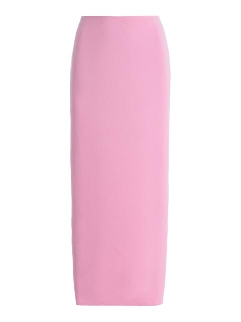 Cassidy Wool Maxi Skirt pink