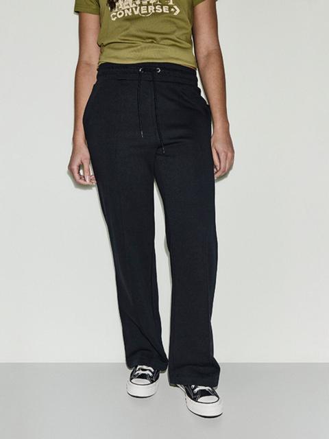 French Terry Front Seam Pants