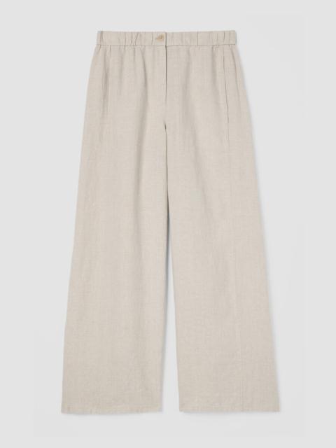 Organic Linen Wide-Leg Trouser Pant