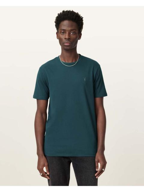 BRACE BRUSHED COTTON CREW NECK T-SHIRT