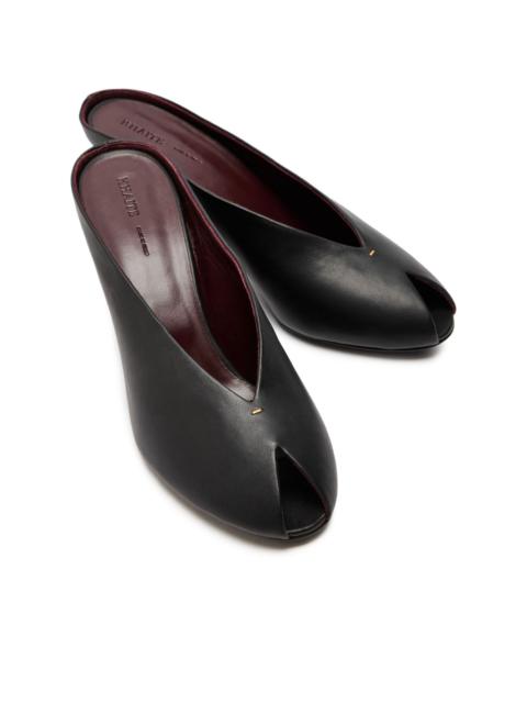 75 Cloak peep-toe sandals