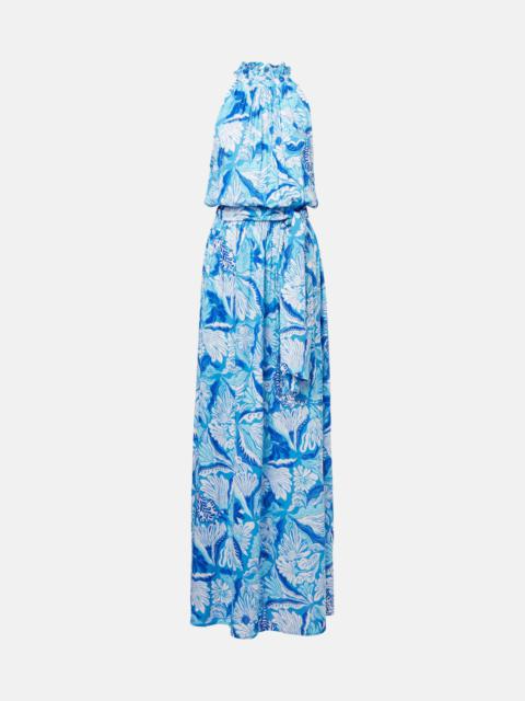 Bianca printed maxi dress