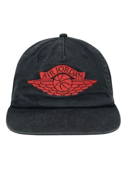 Air Jordan Pro Rare Air Unstructured Hat 'Black Red' IB3009-010