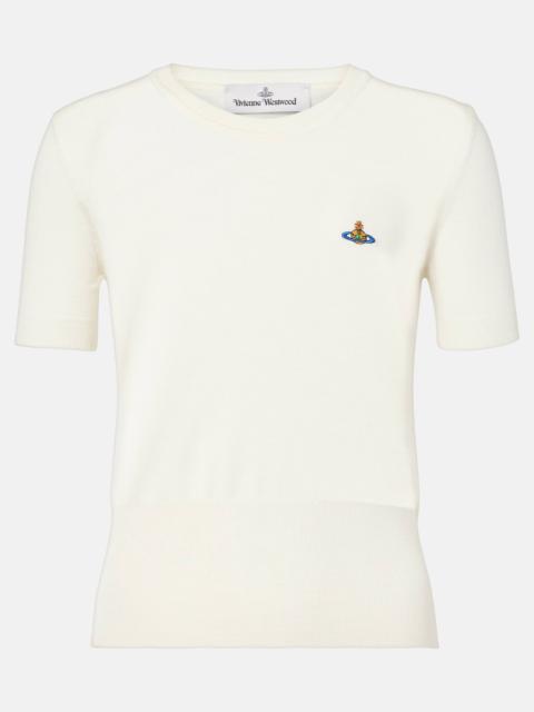 Bea wool and silk top