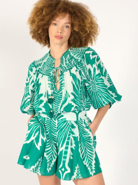 Short Jumpsuit Janna - Mint Cartagena