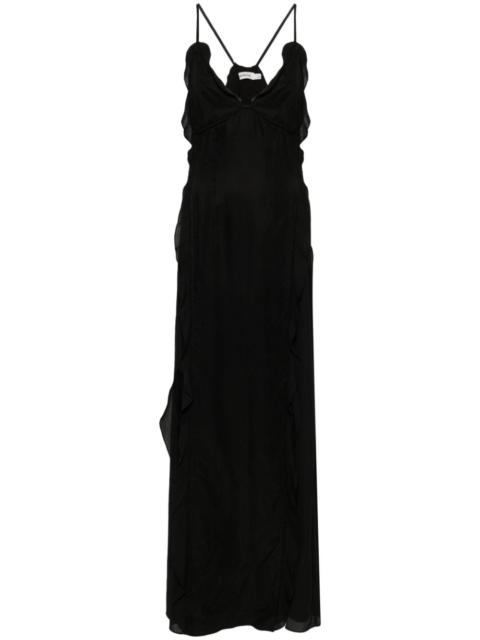 Emily ruffled maxi dress