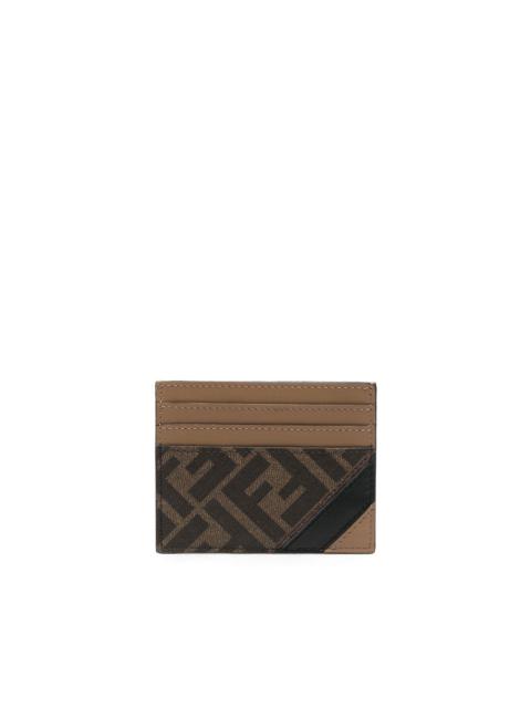logo-print cardholder