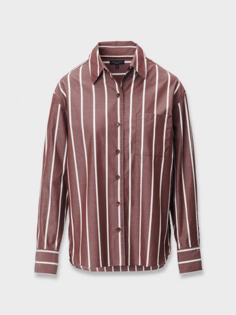 Connie Striped Poplin Shirt
