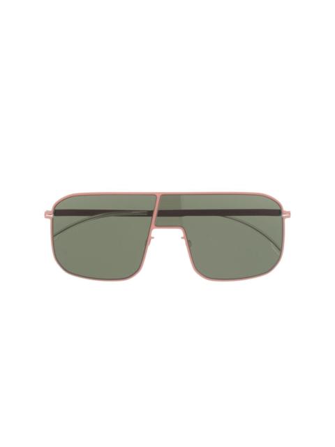 Studio oversize-frame sunglasses
