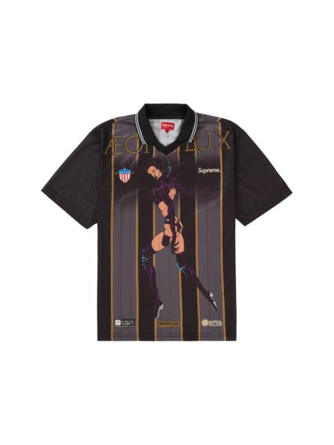 Supreme Aeon Flux Soccer Jersey Black