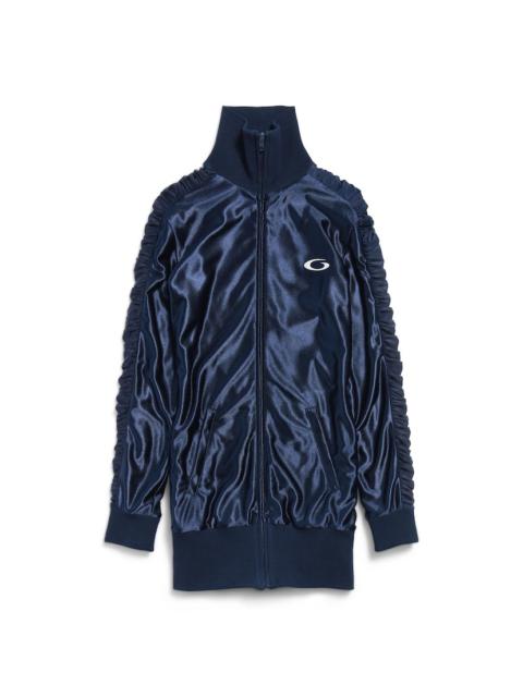 Women's Fitted Tracksuit Dress in Dark Navy