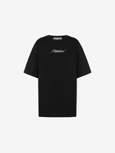 LOGO EMBROIDERY ORGANIC JERSEY T-SHIRT
