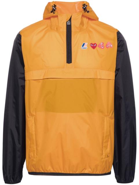 x K-Way Heart-patch lightweight jacket