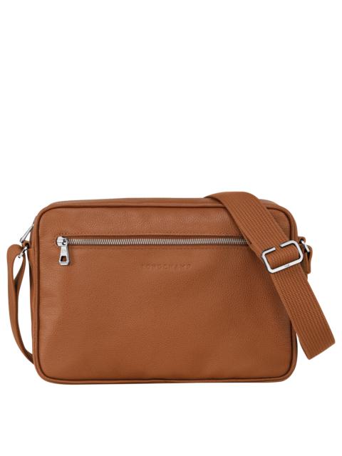 Le Foulonné M Camera bag Caramel - Leather