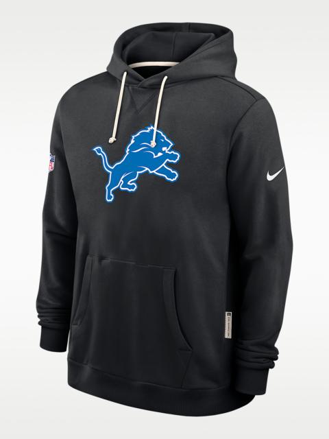 Detroit Lions Alt Offensive Set Play Sideline Men's Nike Dri-FIT NFL Pullover Hoodie