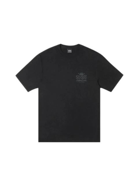 Stussy Beach House Pigment Dyed Tee Black
