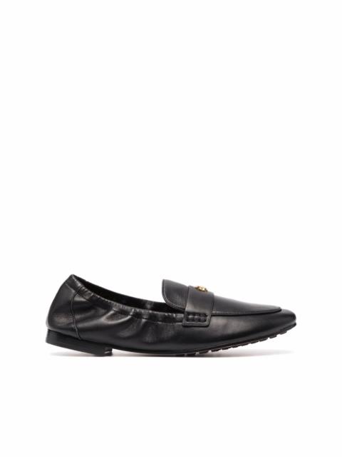 Ballet leather loafers