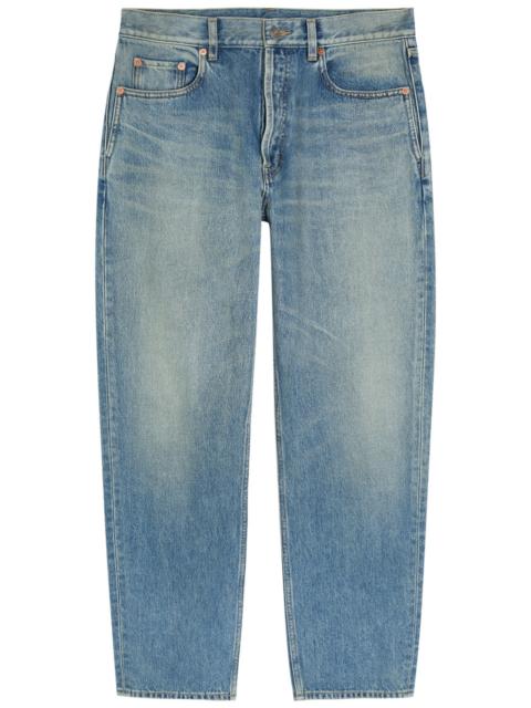 Saint Laurent Tapered-leg Denim Jeans