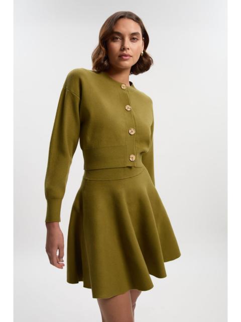 Compact Yarn Full Knitted Skirt