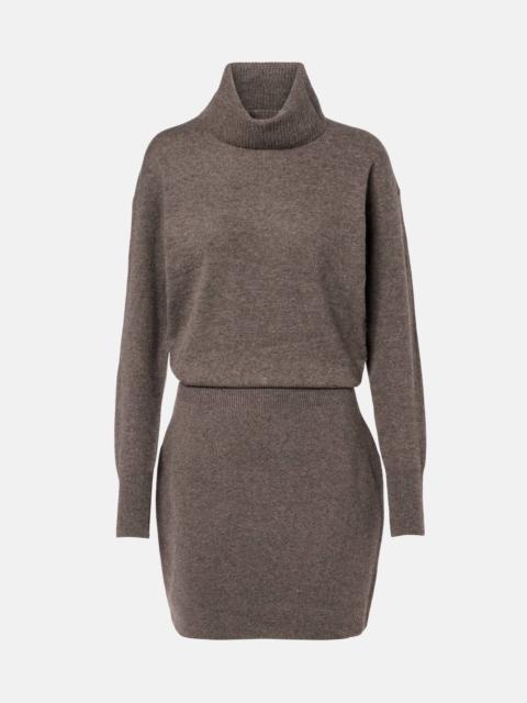 Wool and cashmere sweater dress