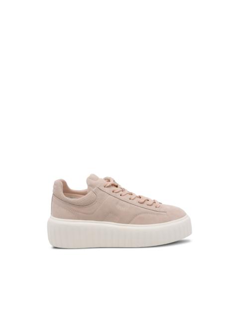 H-stripes platform sneakers