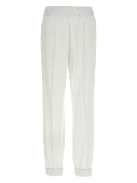 logo-plaque track pants