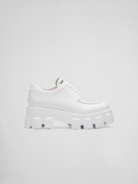 Monolith brushed leather lace-up shoes