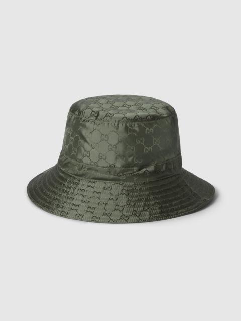 Reversible GG nylon bucket hat