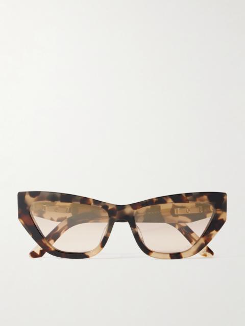 Cdior B6i Cat-eye Tortoiseshell Acetate Sunglasses