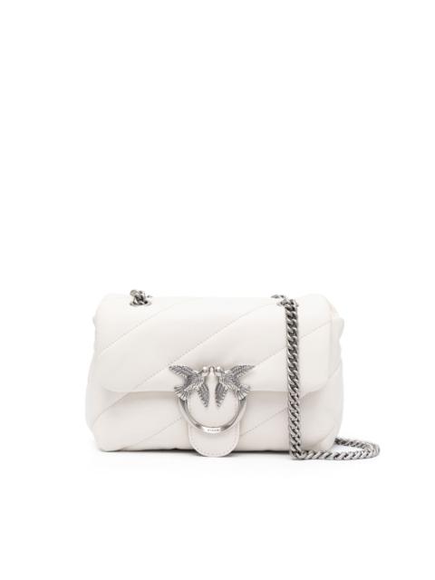 quilted sheepskin shoulder bag