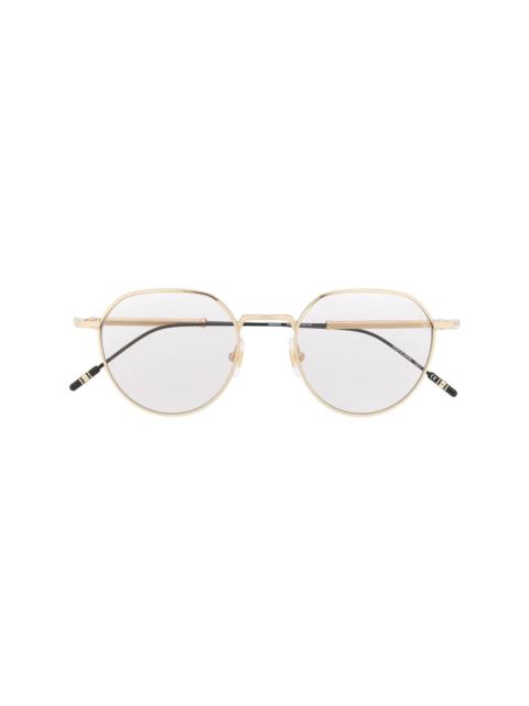 oval frame glasses