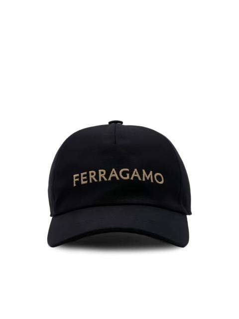 logo-embroidered baseball cap