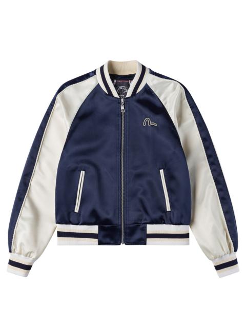 Cat Theme Embroidery Souvenir Jacket