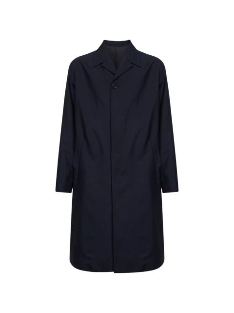 lapel button coat