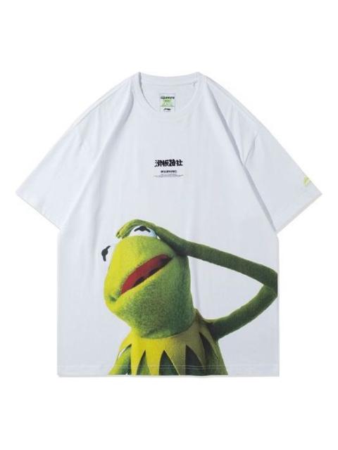 Li-Ning x Disney Muppets Graphic T-shirt 'White' AHSR849-1