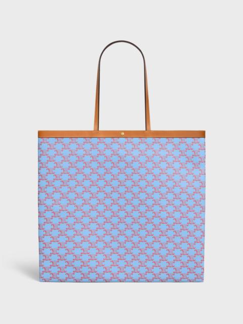 LARGE FLAT SHOPPER IN Triomphe Canvas