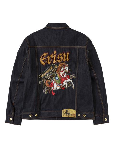 Year Of Horse Embroidery Denim Jacket