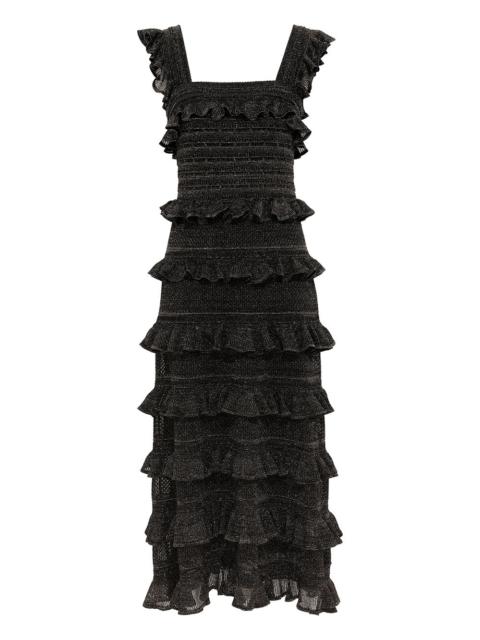 LUNA LACE FRILL TANK DRESS