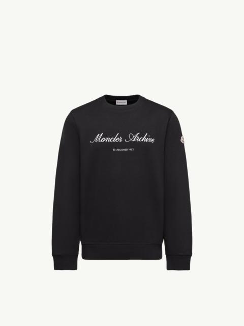 Cotton Blend Logo Sweatshirt