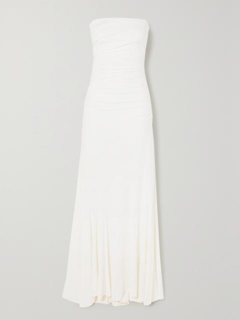 Rayssa Strapless Stretch-jersey Maxi Dress