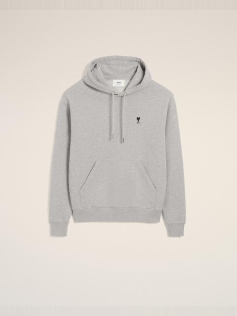 GREY COTTON AMI DE COEUR HOODIE