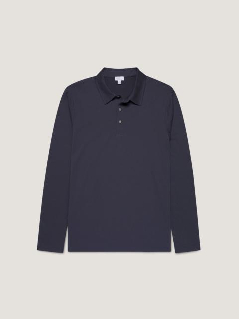 Jersey Classic Long Sleeve Polo Shirt