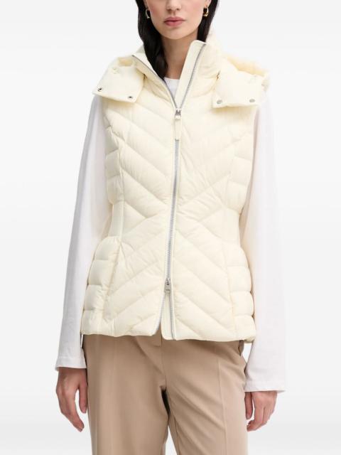 Hoshi quilted hooded gilet