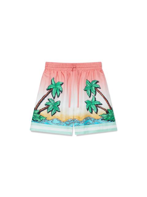 Tennis Club Silk Shorts | Casablanca Paris